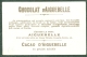 Chromo Chocolat Aiguebelle Paysage Pont Barque Landscape TBE - Aiguebelle