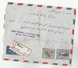 1966 REGISTERED Air Mail SAUDI ARABIA COVER  Stamps MECCA To GB - Saudi Arabia