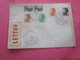 St.Pierre Et Miquelon 1986-1989 Lettre Av Timbres Collection Marianne Liberté Surchargés Av Cachets 1er Jour - Brieven En Documenten