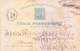 PORTUGUESE INDIA QUARTER TANGA 1888 USED POST CARD - BILHETE POSTAL - VERY VERY GOOD CONDITION, SCARCE - Brieven En Documenten