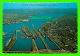 SAULT STE MARIE, ONTARIO - LOCKS ST MARY'S RIVER RAPIDS &amp; THE INTERNATIONAL BRIDGE - SUPERIOR SOUVENIR WHOLESALE LTD - Autres & Non Classés