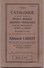 CATALOGUE EDOUARD CABANY 1935 (dil  (dil295) - Autres & Non Classés