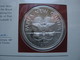Papua New Guinea 1977 K10 10 Kina Silver Proof Coin To Commemorate Royal Jubilee & QEII Visit In Stamps Cover - Papuasia Nuova Guinea