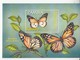 2002 Zambia Butterflies Miniature Sheet Of 6 And Souvenir Sheet MNH - Farfalle