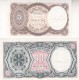 EGYPT 5 10 PIASTERS 1961 P-180d 181d SIG/daif LOT UNC SET Set Cv=$20.00 - Egypte