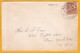 1922 - Enveloppe De Bassein, Birmanie, Inde, GB, Myanmar  Vers New York, USA - Timbre 3 Annas Seul George V - Birmanie (...-1947)
