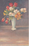 AK Künstlerkarte - Vase Mit Tulpen - 1917 (28090) - Blumen