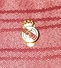 REAL MADRID CF, ORIGINAL VINTAGE BUTTOHOLE PIN, BADGE, SPAIN ESPAÑA, RONALDO - Fútbol