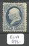 EUA Scott 156 Blue  YT 50B (*) # - Unused Stamps