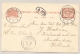 Nederlands Indië - 1910 - GR POSTAGENT BATAVIA-ROTTERDAM Op Briefkaart Van Padang Naar Amsterdam / NL - Nederlands-Indië