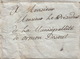 Lettre Préphiatélique De Tuteur 12 Avril 1816 De Bex (CH) à  Municipalité Ormon Desout - - Manuscrits