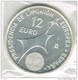 R 595. Moneda 12 Euros ESPAÑA 2002, Spain Ag, Plata, Union Europea - España