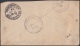 1905-H-80 CUBA REPUBLICA. 1905. POSTAGE DUE COVER TO FRANCE FRANCIA. CORTADO BORDE SUPERIOR. - Brieven En Documenten