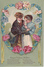 AK Liebespaar - Rosen, Tulpen, Nelken - Blumen - Künstlerkarte - Prägedruck - Ca. 1910 (28109) - Paare