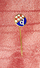 NK DINAMO ZAGREB CROATIA, ORIGINAL VINTAGE ENAMEL PIN BADGE FOOTBALL SOCCER - Fussball