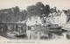 CARTE POSTALE ORIGINALE ANCIENNE : DINAN LA RANCE LE BATEAU VAPEUR LA LIAISON POUR SAINT MALO ANIMEE  COTES D'ARMOR (22) - Ferries