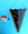 US SANGIORGESE PORTO SAN GIORGIO Marche - Italy Basketball Vintage Pennant Fanion Flag Bandierina Pallacanestro Italia - Bekleidung, Souvenirs Und Sonstige