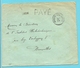 Brief Met Cirkelstempel MARCHE-LES-DAMES + Naanstempel NAMECHE , Met Stempel PAYE (noodstempel) - Fortune Cancels (1919)