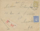 ARC DE TRIOMPHE - 1944 - YT N° 623 + 627 Sur ENVELOPPE De SALLANCHES (HAUTE SAVOIE) => MARSEILLE - 1944-45 Arco Di Trionfo