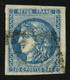 FRANCE - YT 46A - EMISSION DE BORDEAUX CERES - TIMBRE OBLITERE - 1870 Ausgabe Bordeaux