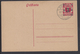 DANTZIG - 1922 - Carte Entier Postal Neuve 80 P Surchargé 3 M - B/TB - - Postwaardestukken