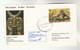 1985 ZAIRE First FLIGHT COVER Stamps LIONS Lion To Germany Card Aviation - Used Stamps