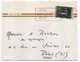 Côte D'Ivoire-lettre De ABIDJAN Pour PARIS (France)-timbre Seul Sur Lettre--cachet Avec Couronne (éléphant) - Côte D'Ivoire (1960-...)