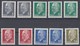 DDR Lot Rollenmarken Mit Nr. Minr.2x 845,3x 846,2x 848,2x 937,1540 Postfrisch - Vrac (max 999 Timbres)