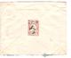 Espana-Spain Air Mail Cover Bilbao 1947 + Cinderella  Mons Belgium PR4344 - Cartas & Documentos