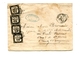 !!! LETTRE TAXEE A 60C AVEC BELLE COMPOSITION DE TAXES CARREES A 15C - 1859-1959 Lettres & Documents