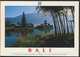 °°° GF87 - INDONESIA - BALI - PURA ULUN DANU ON THE EDGE OF LAKE BRATAN - With Stamps °°° - Indonesia