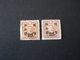 &#x4E2D;&#x56FD; CINA CHINE CHINA EMPIRE 1946 -1948 Previous Issued Stamps Surcharged - Watermarked 2 X1 - 1912-1949 Republic