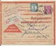 1934 - PAIX PERFORE "CIMA" Sur CARTE RECO CONTRE REMBOURSEMENT De TOULOUSE Avec TAXE => CASTELMAYRAN - Other & Unclassified