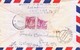 BRITISH MALAYA, MALACCA 1954 COMMERCIAL COVER POSTED FROM MALACCA FOR NACHANDUPATTI, SOUTH INDIA VIA SINGAPORE - Malayan Postal Union