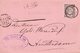 1895  Bk Met NVPH 33 En Firmalogo En Firmastempel Van Haarlem Naar Amsterdam - Poststempels/ Marcofilie