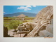 Postcard Mexico San Juan Teotihuacan Serpent Head & Alfarda With Sun & Moon Pyramids At The Back  My Ref B11041 - Mexico