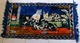 ULTRA RARE OLD Gobelin Tapestry Handmade CATS 70'S VINTAGE LARGE SIZE 110-53CM. - Other & Unclassified