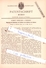Original Patent -  Robert Liebscher In Dresden , 1885 , Sattlerei Und Wagenbau !!! - Historische Dokumente