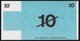 Test Note "BANK OF AUSTRALIA" 10 Units, Testnote, RRRR, UNC, Special Paper - Other & Unclassified