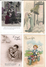 Fantaisies Divers - Lot De 100 Cartes - 1er Avril - Noël - Enfants - Femmes - Fleurs - Couples - Pâques - 1 Série - Etc - 100 - 499 Cartes