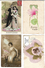 Delcampe - Fantaisies Divers - Lot De 100 Cartes - 1er Avril - Noël - Enfants - Femmes - Fleurs - Couples - Pâques - 1 Série - Etc - 100 - 499 Cartes