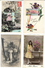 Delcampe - Fantaisies Divers - Lot De 100 Cartes - 1er Avril - Noël - Enfants - Femmes - Fleurs - Couples - Pâques - 1 Série - Etc - 100 - 499 Cartes