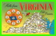 CARTES GÉOGRAPHIQUES - MAP - HELLO FROM VIRGINIA - VIRGINIA BRON PRESIDENTS - H. S. CROCKER CO INC - - Maps