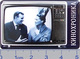 469 Space Pin Newsreel Gagarin And Maya Plisetskaya (52x32 Mm) - Space