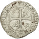 Monnaie, France, Charles VI, Blanc Guénar, Sainte-Ménéhould, TTB+, Billon - 1380-1422 Carlos VI El Bien Amado