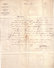 SAÔNE ET LOIRE - CHALON SUR SAÔNE - POMPIER , COMPAGNIE DES SAPEURS POMPIERS - LETTRE - 1864 - Documents Historiques