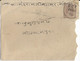 ETATS INDIENS - HOLKAR - ENVELOPPE ENTIER POSTAL VOYAGEE - Holkar