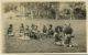 New Guinea, Group Of Native NUDE Papua Girls And Males (1930s) RPPC - Papua New Guinea