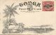 Tonga Islands, NUKUALOFA, Panorama (1909) Pre-Printed Stamp - Tonga