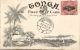 Tonga Islands, Native Stripping Bark For Tappa Making (1909) Pre-Printed Stamp - Tonga